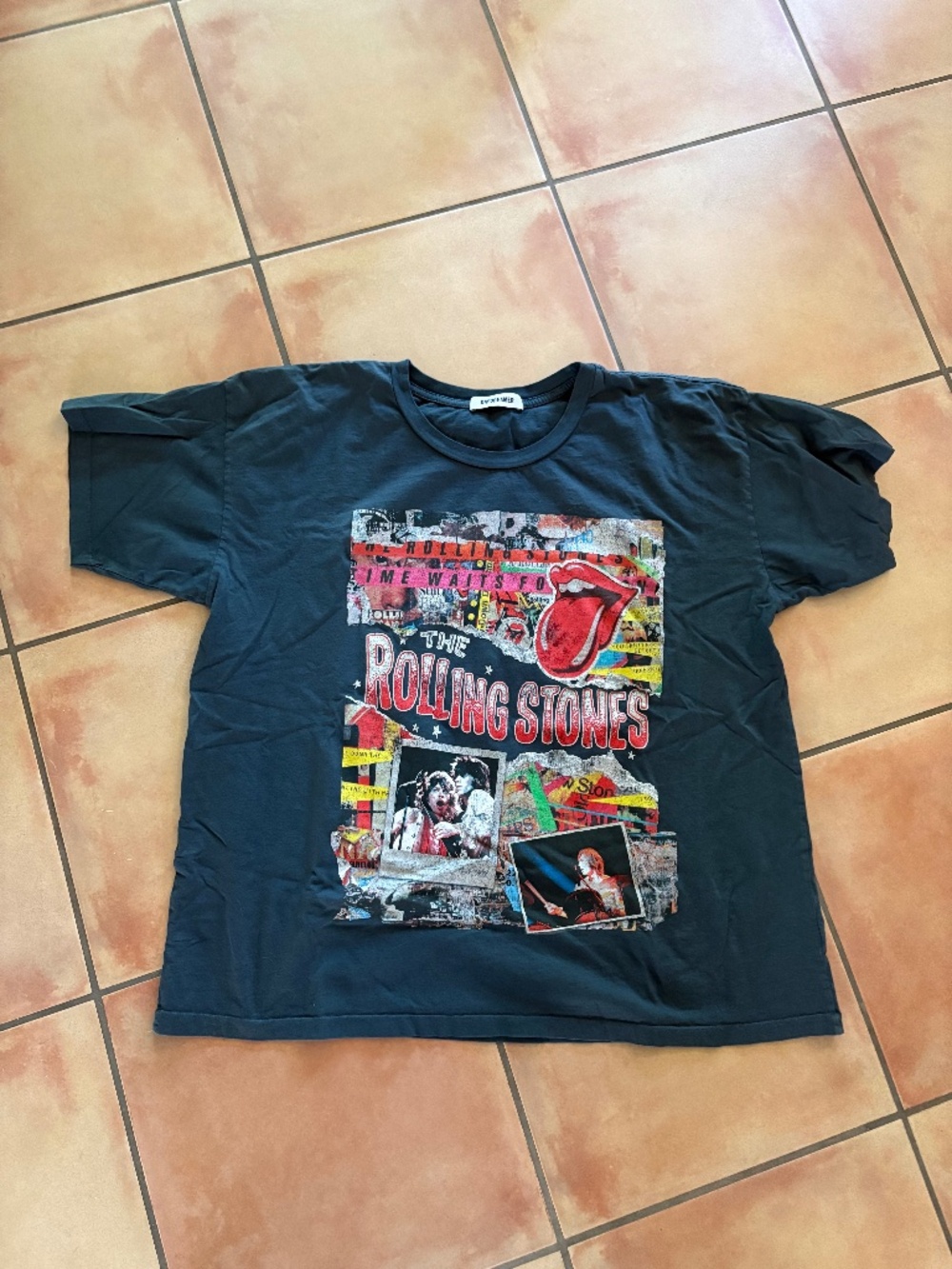 Daydreamer Rolling Stones Oversized Tee Shirt Size M